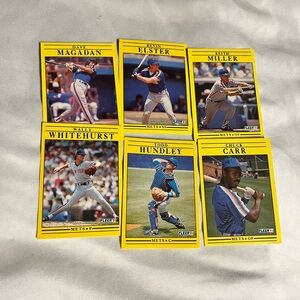 Vintage Baseball Trading Cards Set